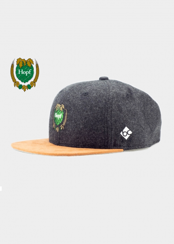 "Hopf" - dunkelgrau (Strapback)